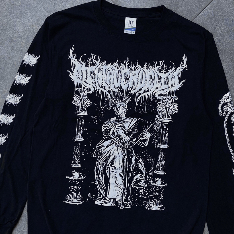 KAOS LENGAN PANJANG OBSESIS - MENTAL CRUELTY | KAOS BAND | KAOS BUILDUP PREMUIM | KAOS KATUN