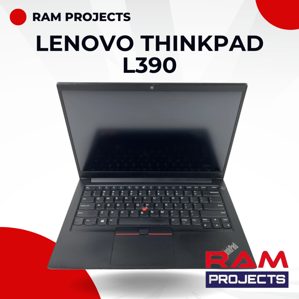 LENOVO THINKPAD L390 ( INTEL CORE i5 8265U ) Hitam. Cocok untuk Pelajar