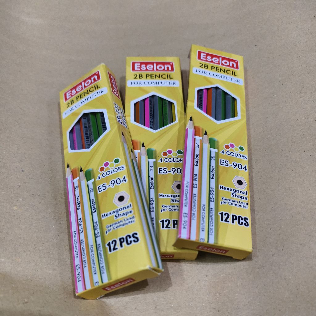 

pensil 2B ES904/hexagonal shape/for computer