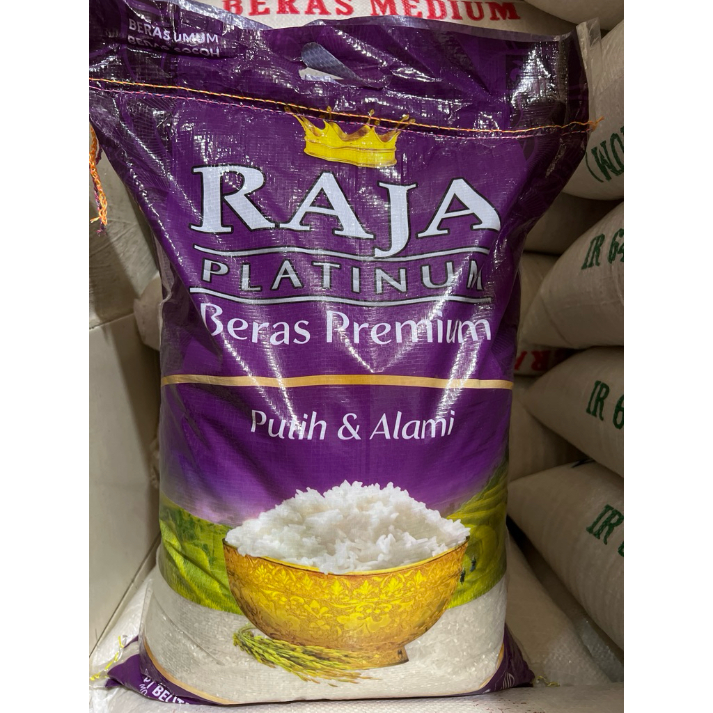 

Beras Enak, Beras Putih, Beras Premium, Beras Cap RAJA PLATINUM 10kg