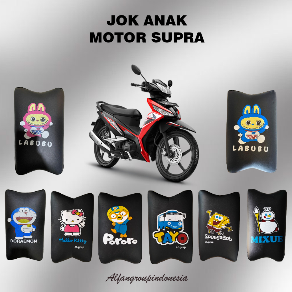 JOK BONCENGAN ANAK UNTUK MOTOR HONDA SUPRA FIt/X/GTR