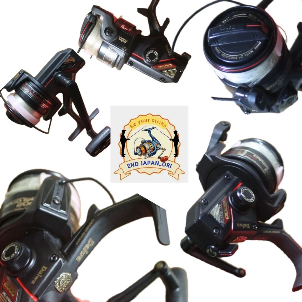 spinning reel daiwa carbo sport gs 2000 (d5)
