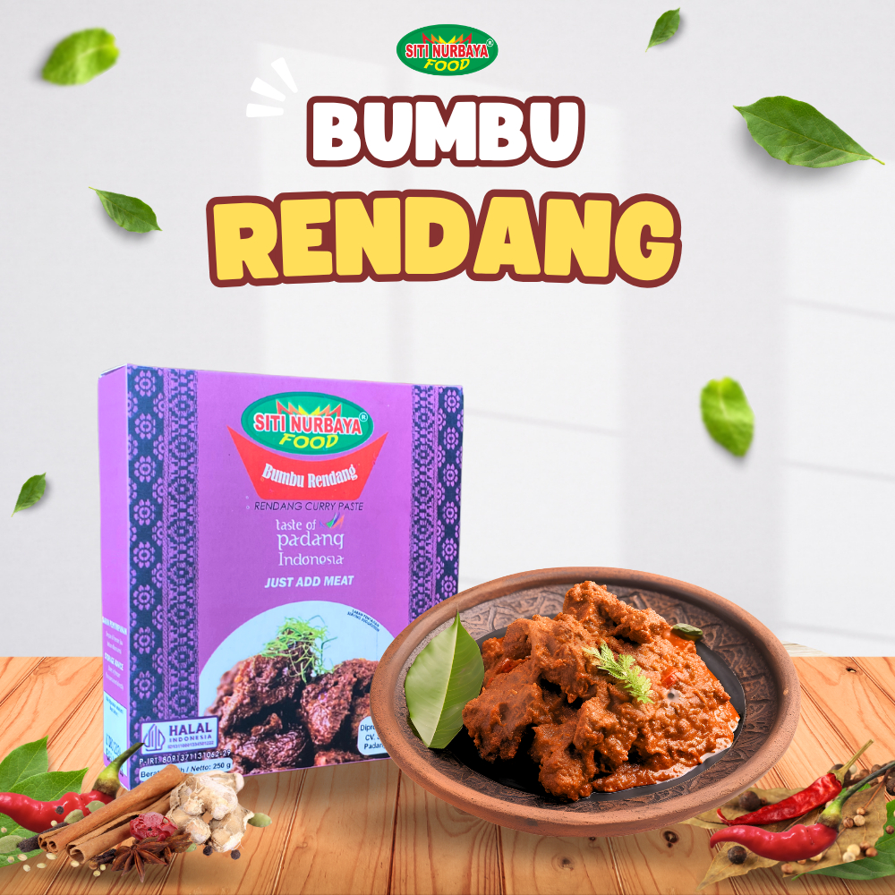 

Bumbu Rendang 250g Siti Nurbaya Food