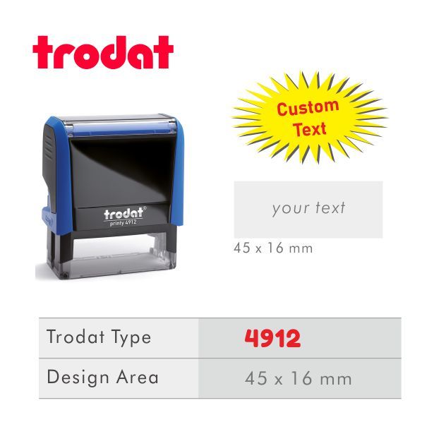 

Stempel Otomatis Printy 4912 / Custom Design