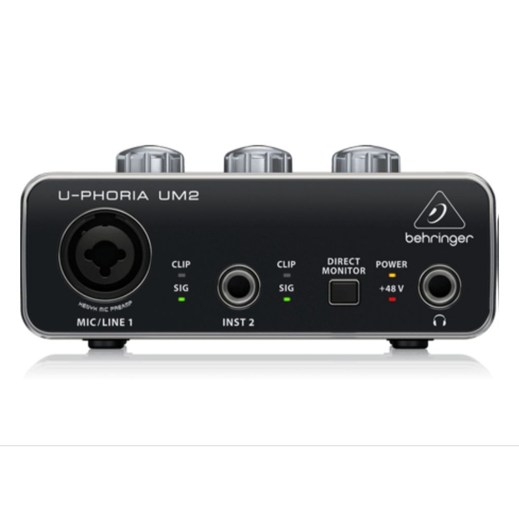 BEHRINGER SOUDCARD-PHORIA UM2 / UM-2 WITH PREAMP ORIGINAL