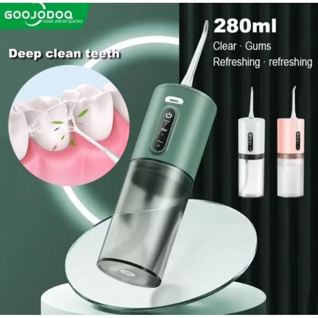 Smart Electric Oral Water Flosser Dental 280 ml Water Flosser Gigi