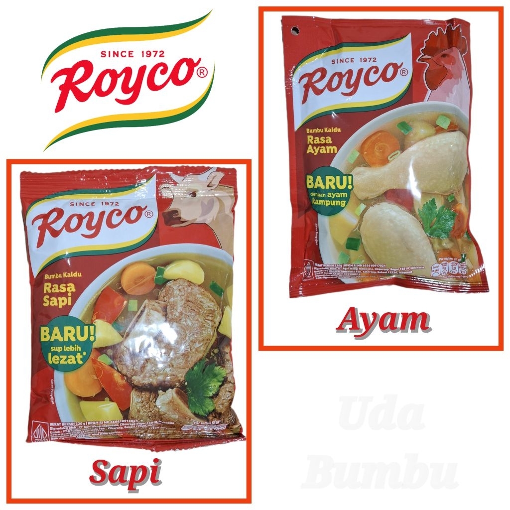 

Royco 220gr Bumbu Kaldu Penyedap