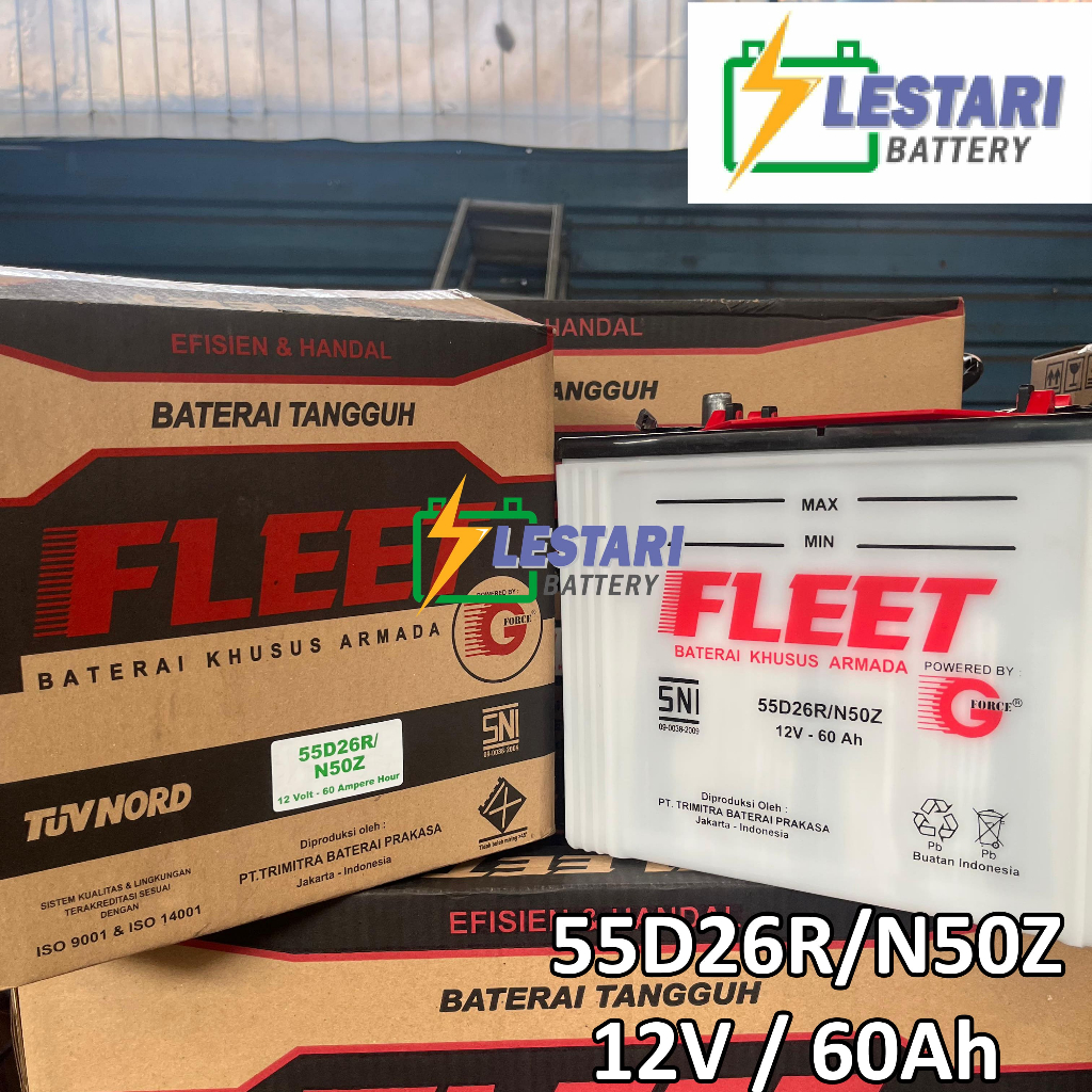 Aki Basah Fleet 55D26R / N50Z