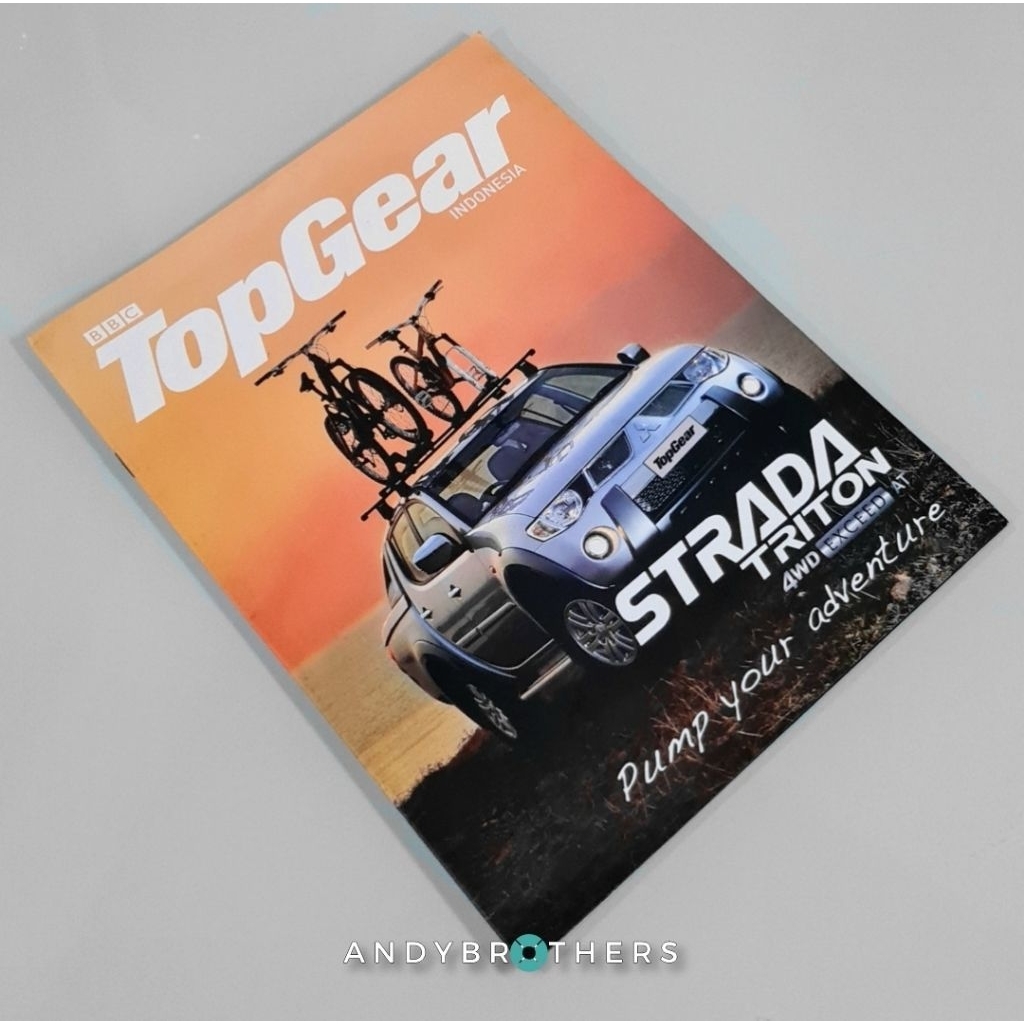 Buku/Brosur/Booklet/Katalog BBC Top Gear X Mitsubishi TRITON 2004-2010 ORIGINAL