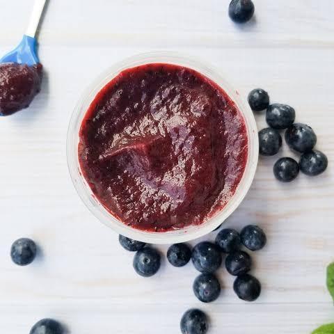 

GARANSI TERMURAH 1kg Frozen Blueberry Puree Buah Beku Pure Asli