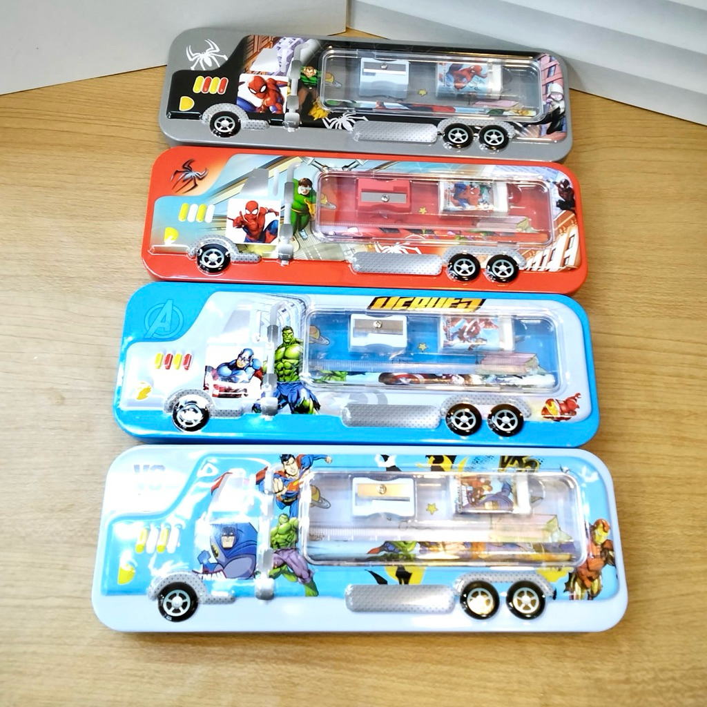

TEMPAT PINSIL KALENG SET 99-25 SPIDERMAN SUPER HERO