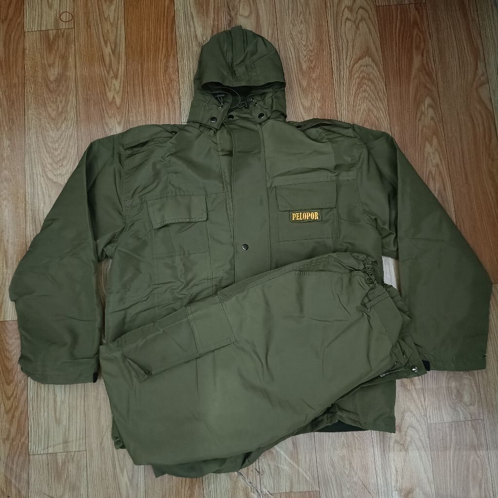 Jas Hujan Hijau Pelopor Jatah Brimob / Jas Hujan Hijau Pelopor / Jas Hujan Jatah Brimob
