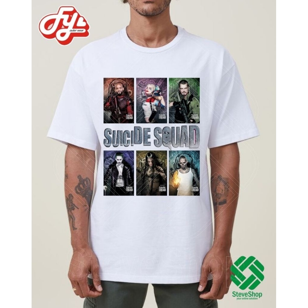 Kaos super hero Suicide Squad (Suicide001)
