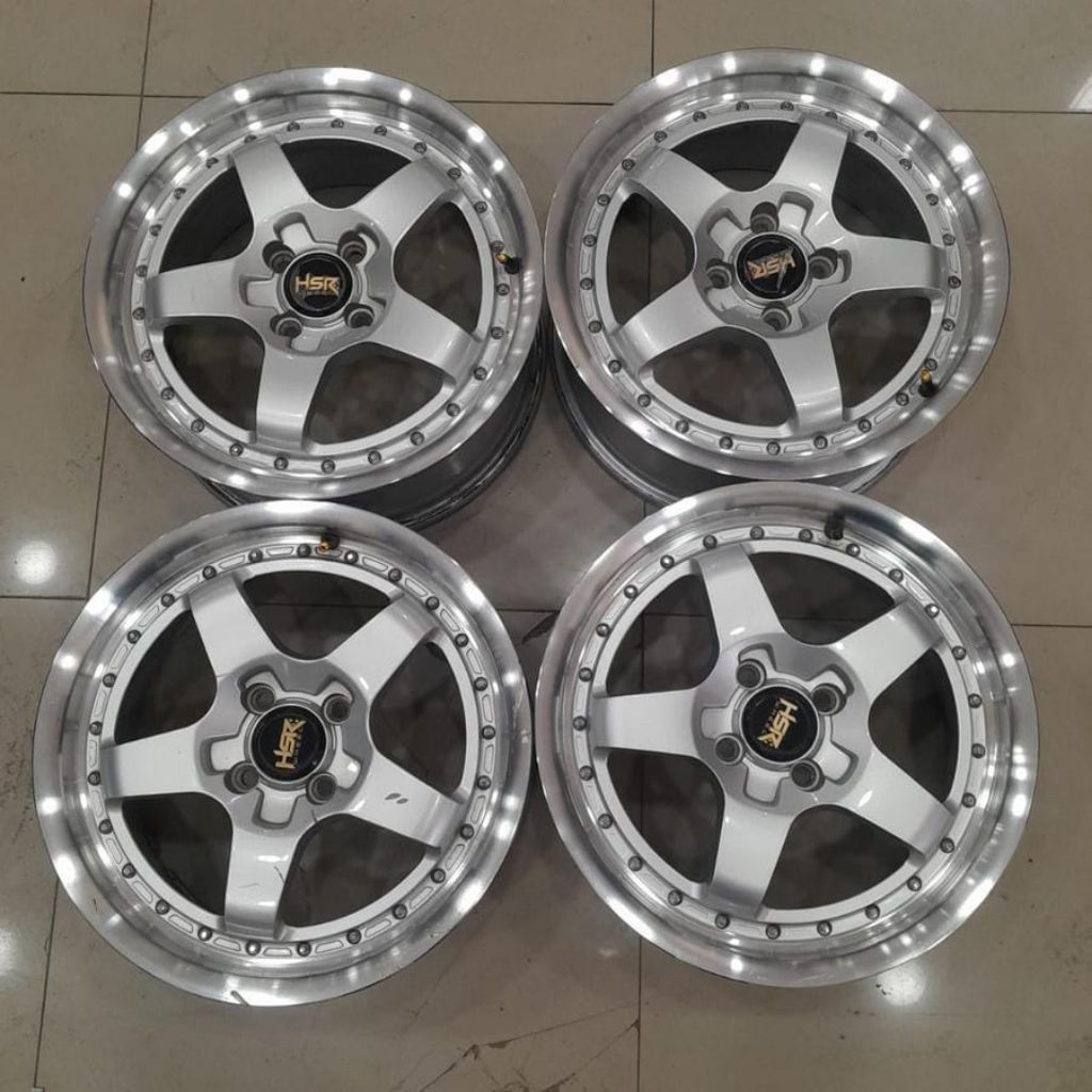 Velg Second Racing Ring 16 HSR BOB R16 x7 pcd 4x100 Et 42