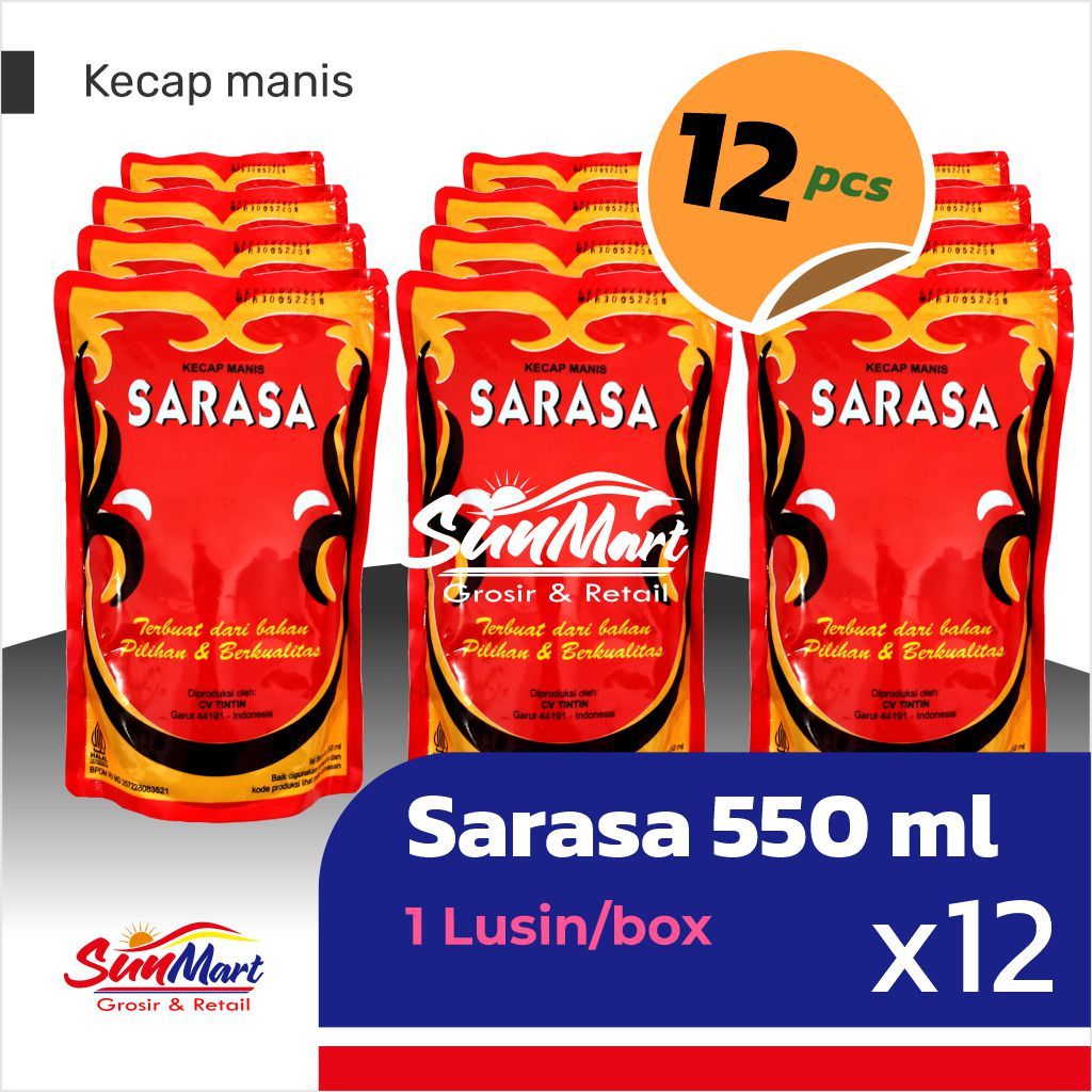 

Sarasa kecap manis (Kartonan)550ml/12pcs