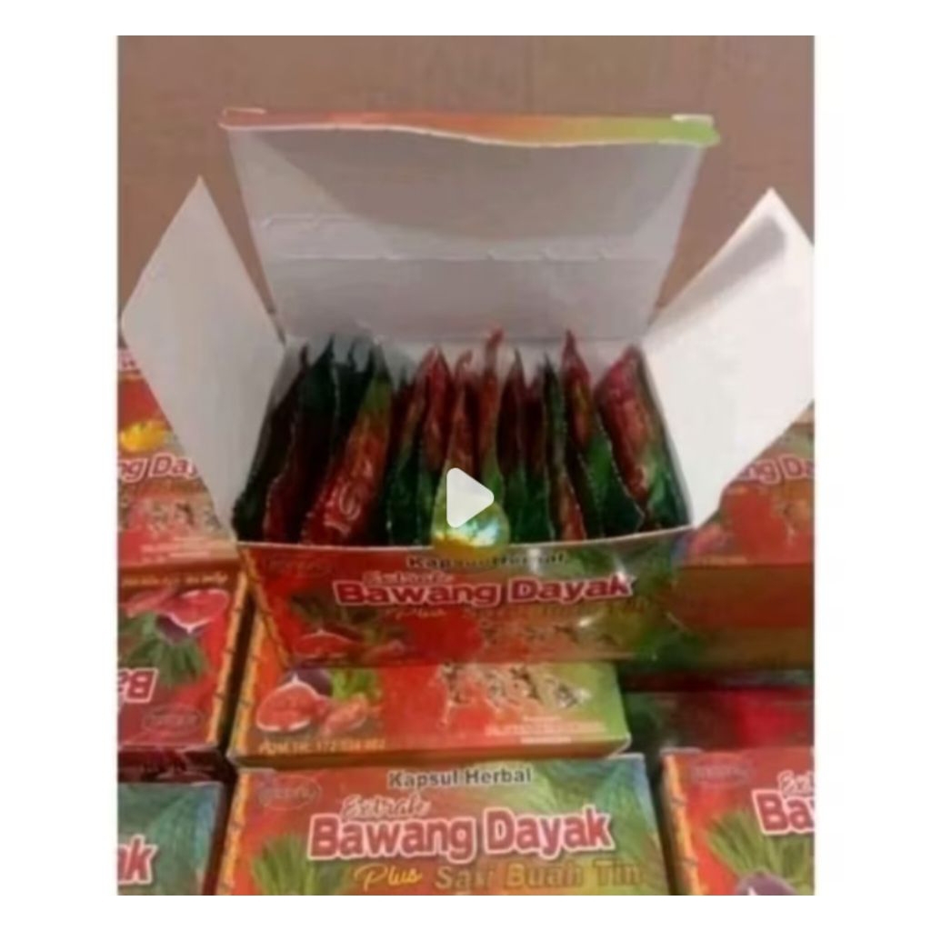 

Kapsul Bawang Dayak Original isi 20 sachet