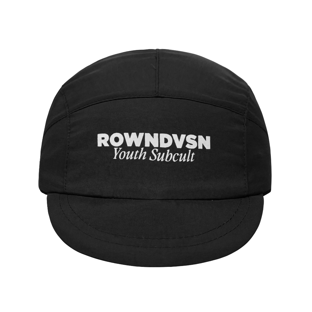 Rown Division Shop Fly Cap - Rowndvsn Topi Hitam Madero Black