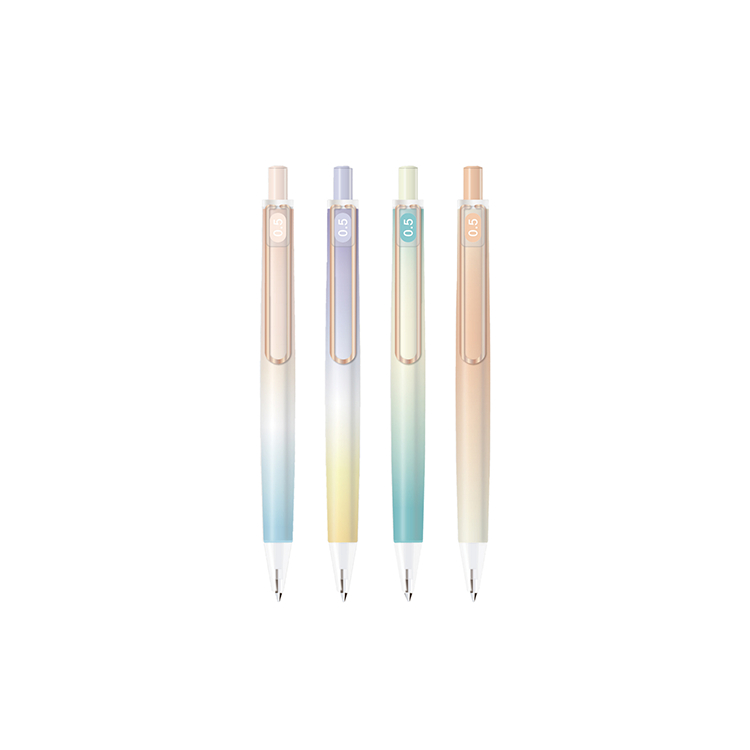 

M&G Retractable Colorful Gel Pen 0.5 mm Tinta HITAM High Density Metal Materials #AGPJ6402