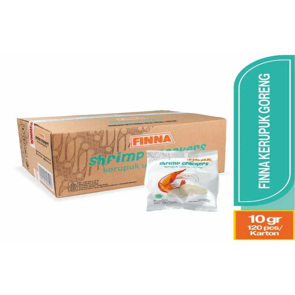 

FINNA Kerupuk Udang Goreng Matang 10 gr | Shrimp Crackers (DUS)