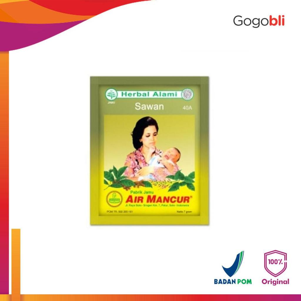 

Air Mancur Serbuk Sawan (10 sachet @7gr) (ED: Agust 25)