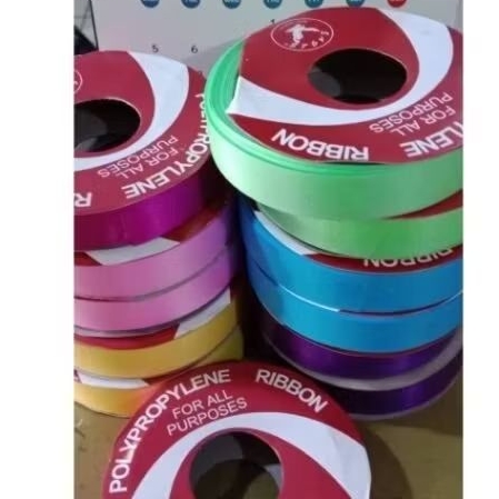 

babalil - Pita jepang ribbon ballons bouqet 1 roll 12 meter / tali Balon bikin ketupat tali hiasan bahan bouquet bouqet balon ulang tahun