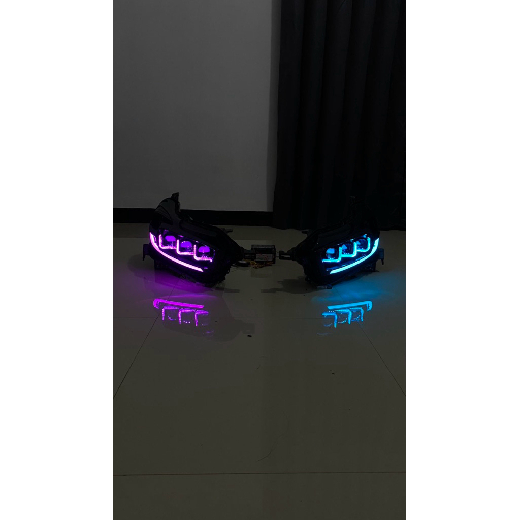 Headlamp brio mobilio custom biled facelift