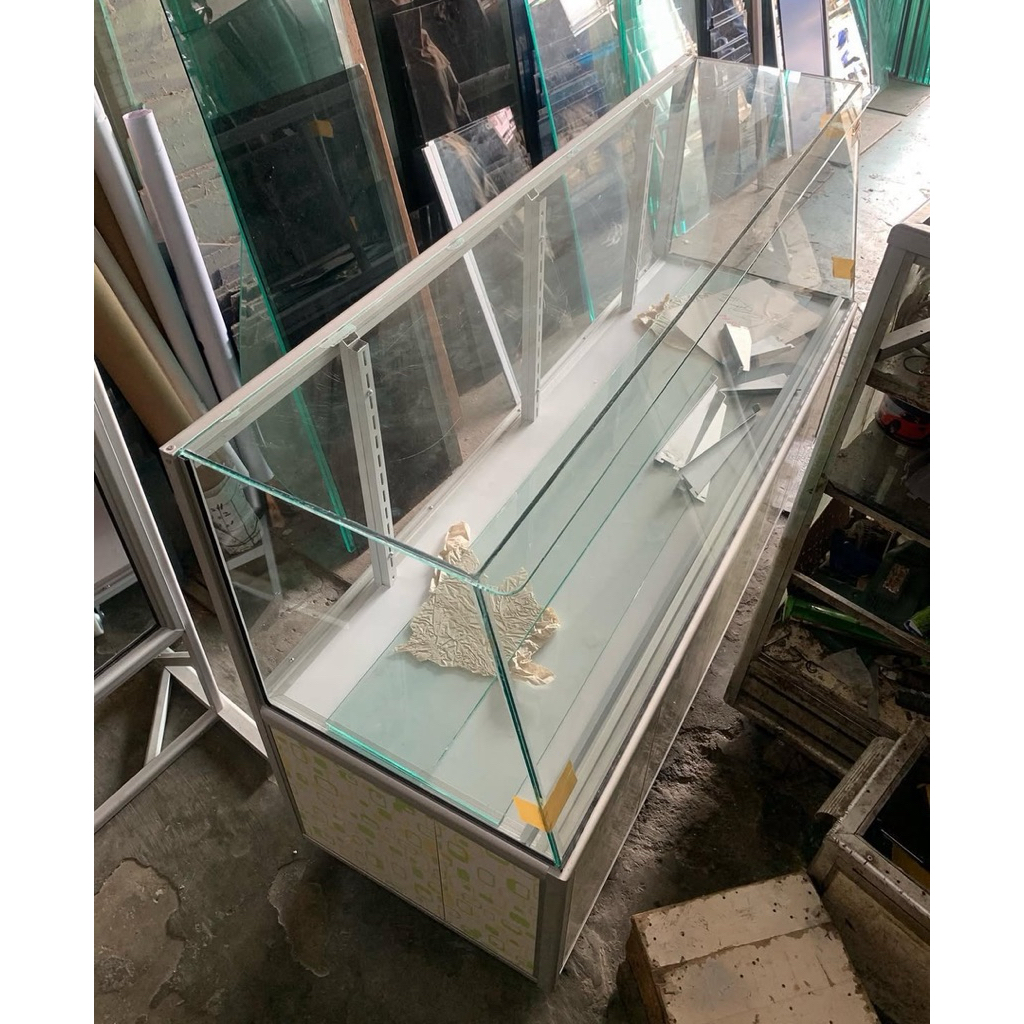 Etalase Aluminium Counter HP