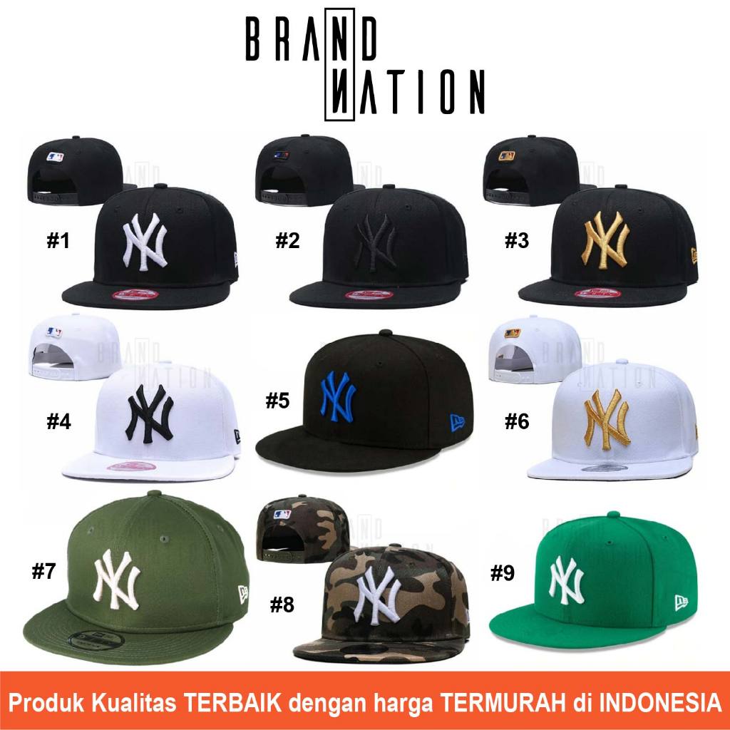Topi New York NY Snapback Major League Baseball Cap