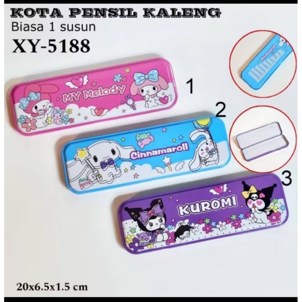 

tempat pensil kaleng karakter