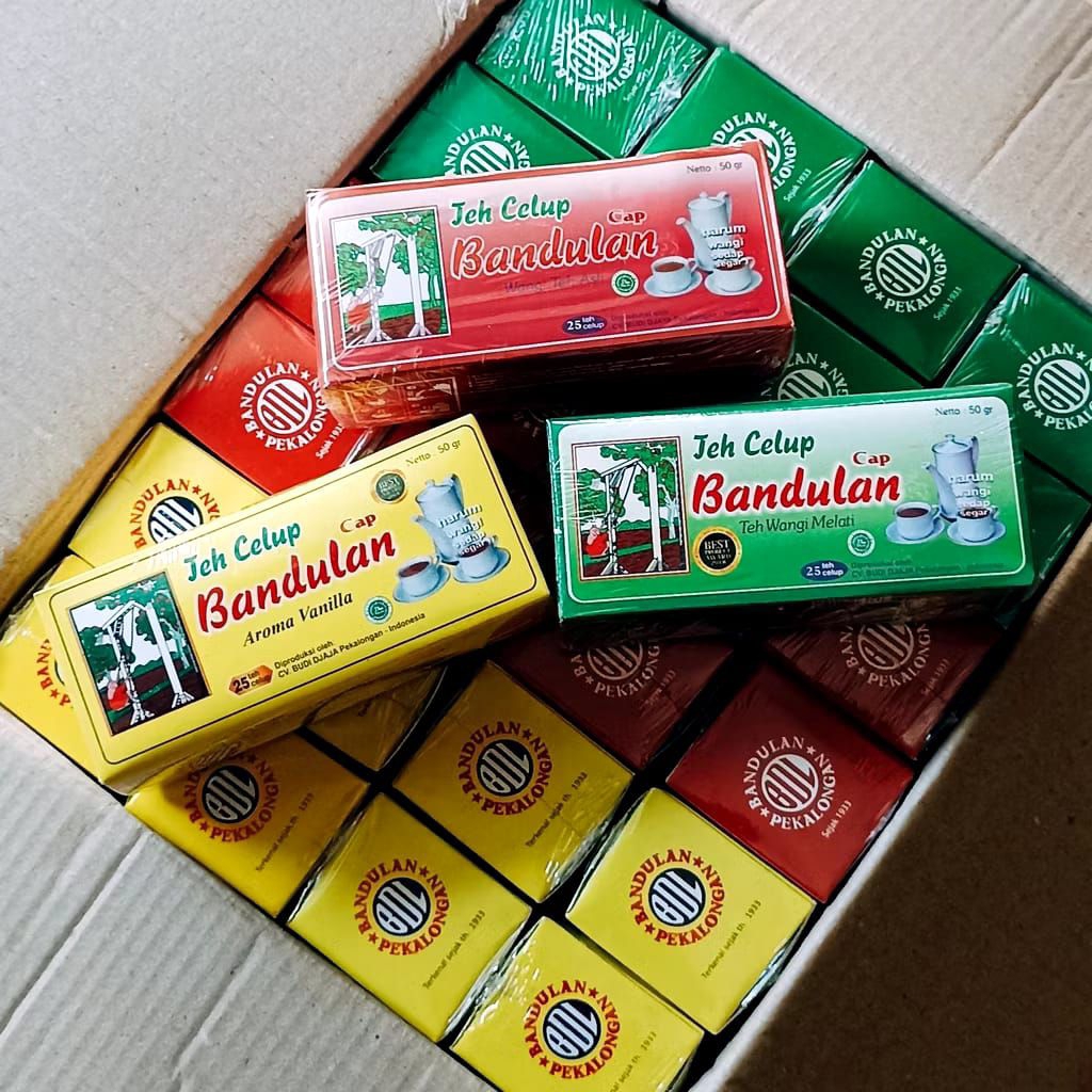 

Teh celup bandulan 3 varian rasa 1 dus isi 25pcs