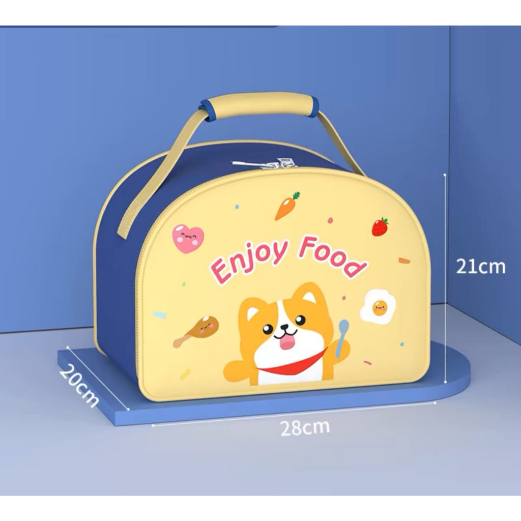 Tas Bekal Makanan BPA FREE / Tas Bekal Karakter / Thermal Bag Karakter