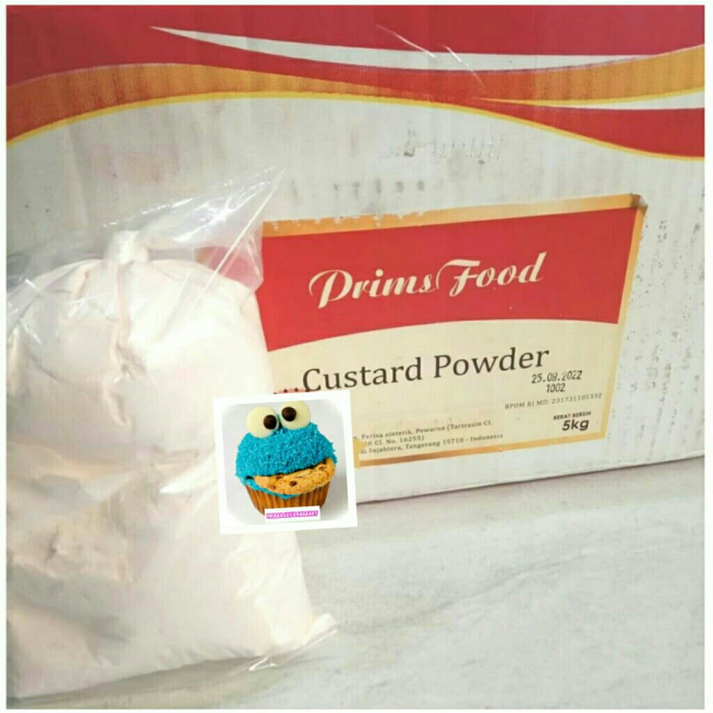 

REPACK: 1KG - PRIMS FOOD CUSTARD POWDER/ PF Tepung Custard/ Primsfood