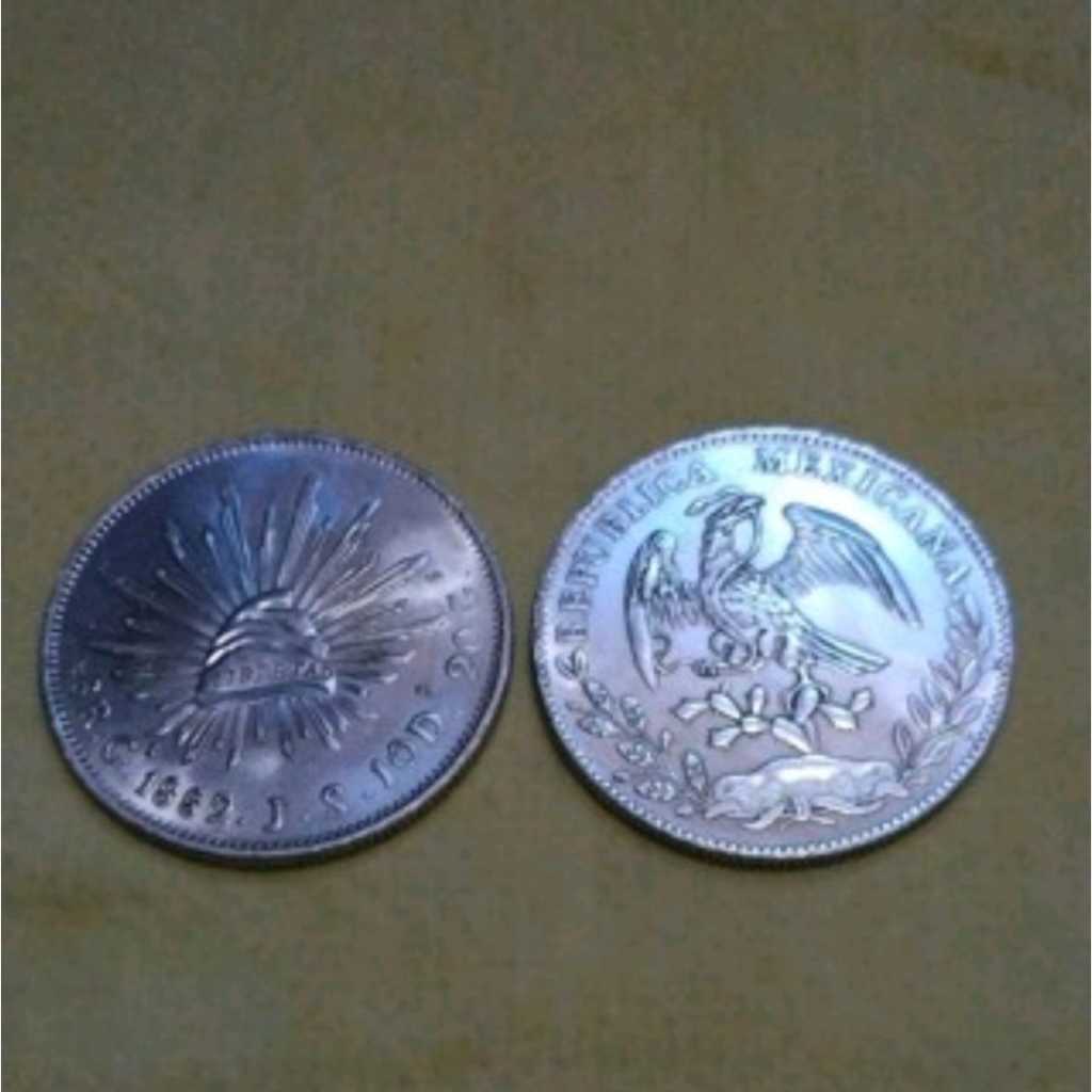 UANG KOIN KUNO LANGKA REPUBLICA MEXICANA