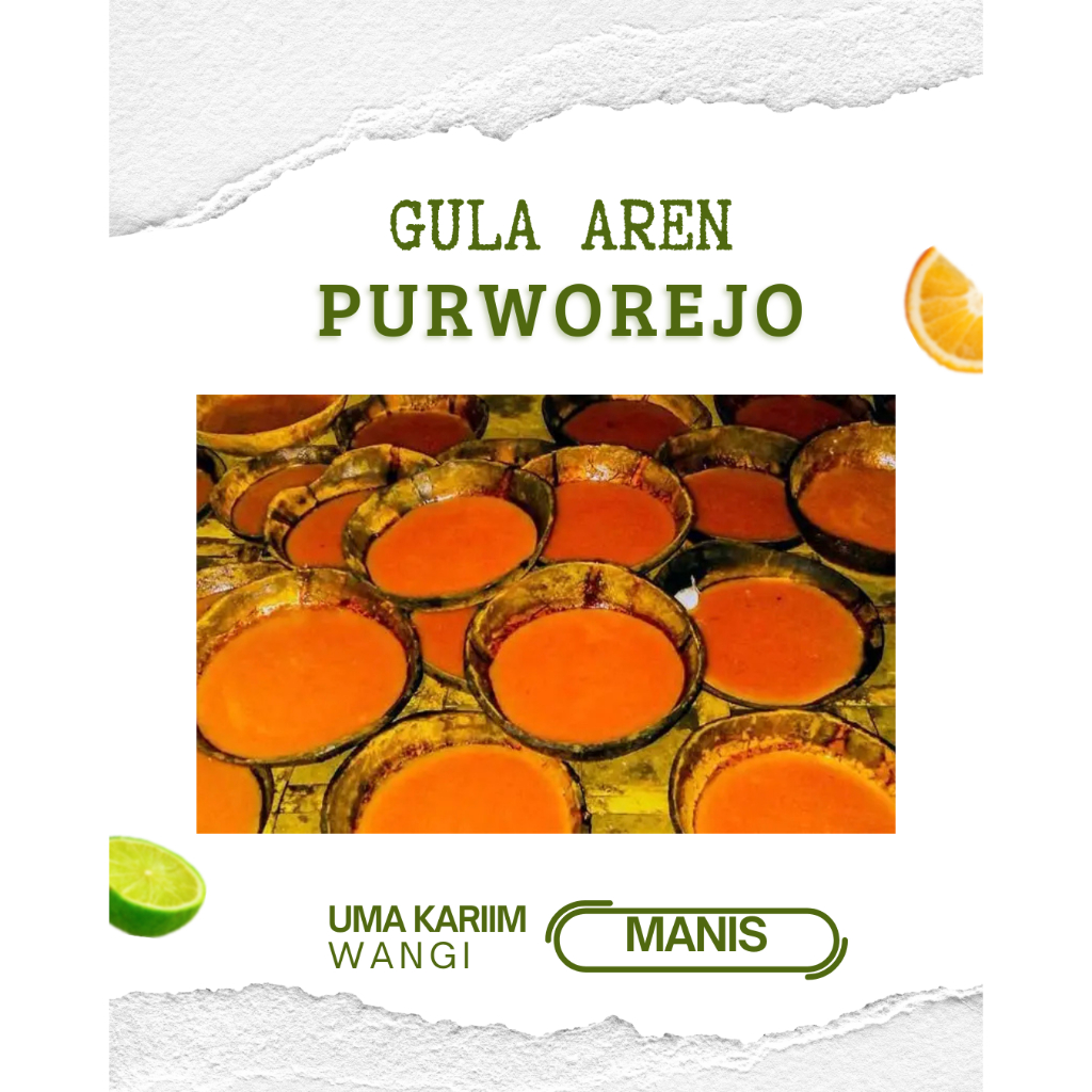 

GULA AREN ASI MURNI TANPA CAMPURAN BERKWAITAS GULA PURWOREJO