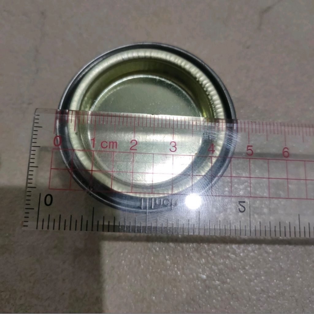 Kaleng baru/kaleng kosong/kaleng cat polos 50cc (5x4.8)