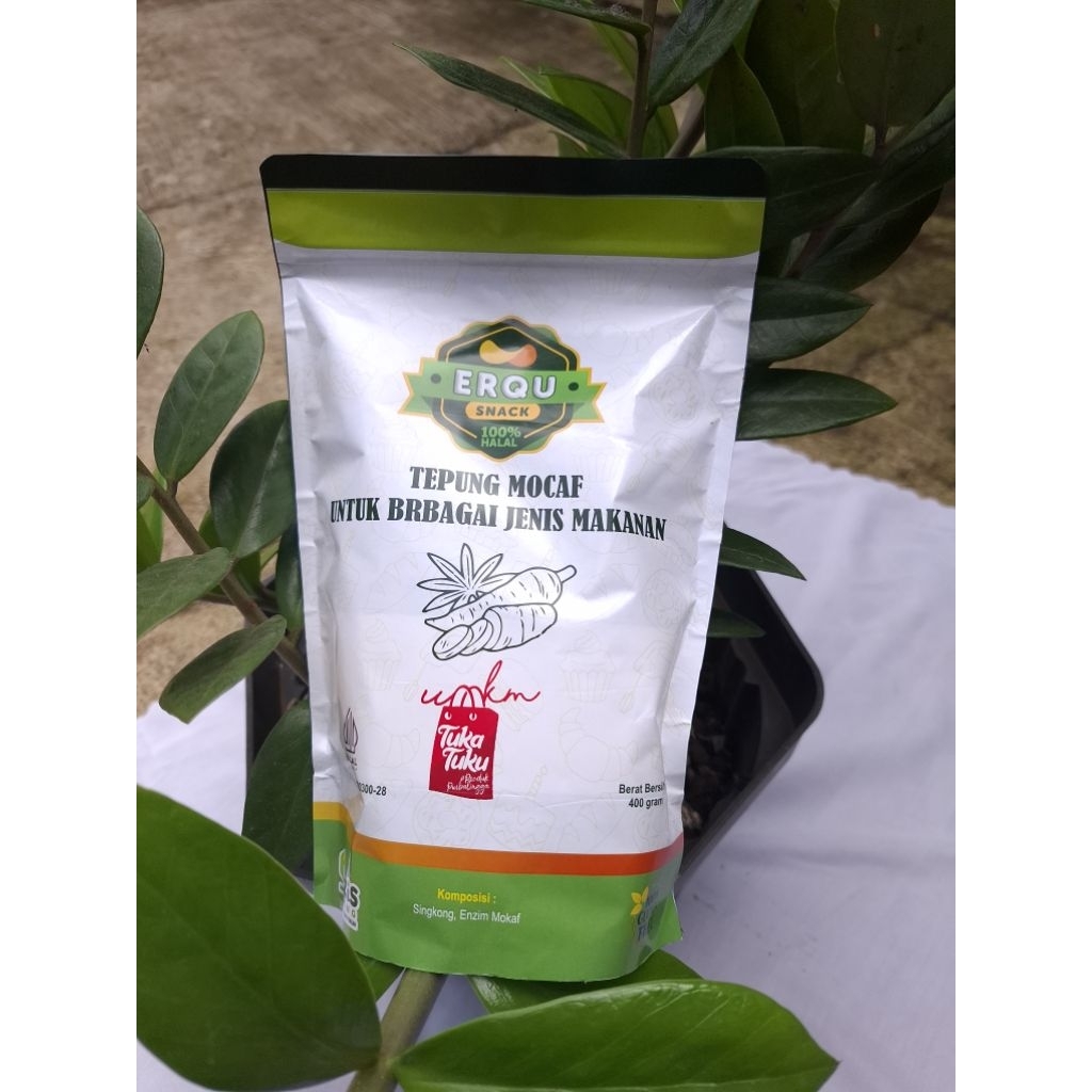 

Tepung Mocaf Erqu -Tepung Singkong alami