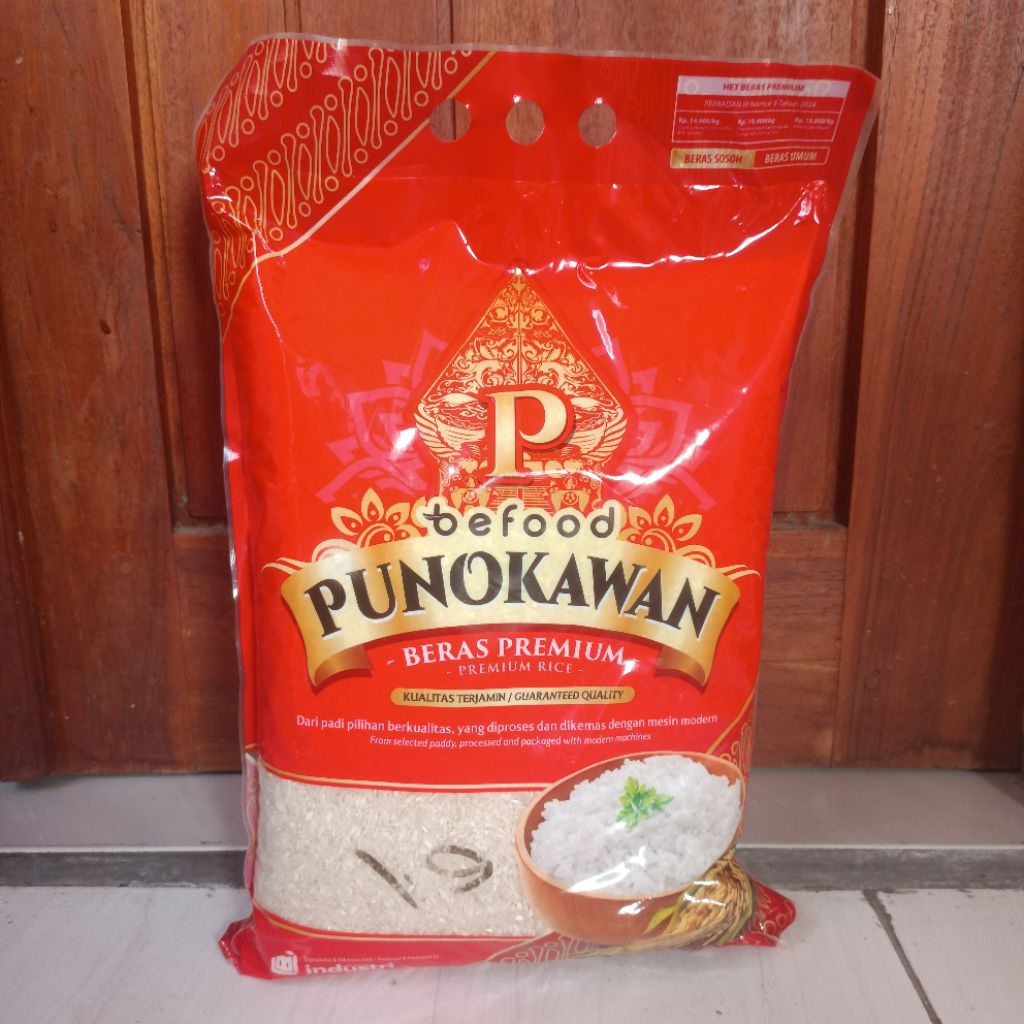 

BERAS PREMIUM 5 KG PUNOKAWAN