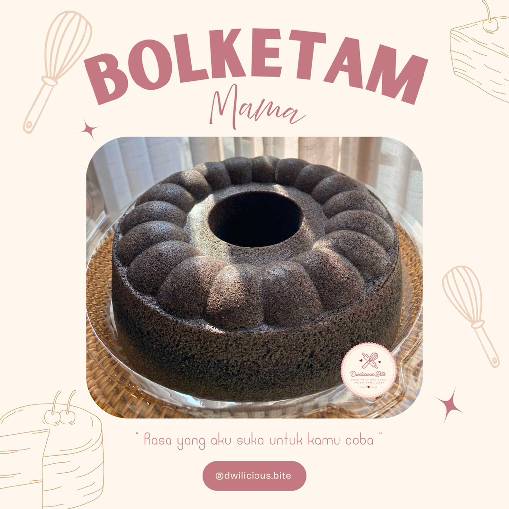 

Gluten Free Bolu Ketan Hitam