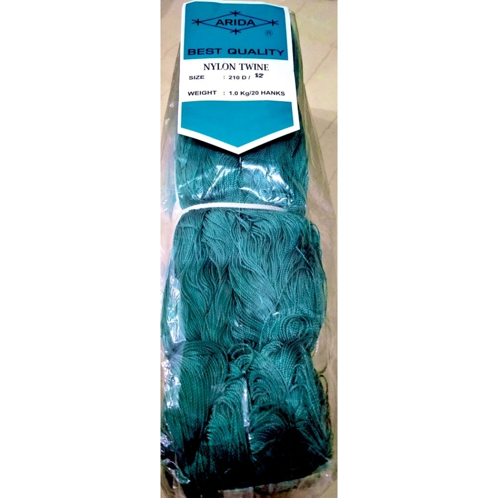 Benang Nylon ARIDA warna biru