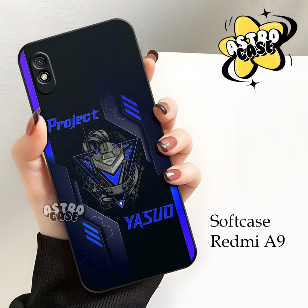Astrocase- Case Redmi 9A New Full Cover Motif geming - Cassing Redmi 9A Full karet Case Keren Redmi 