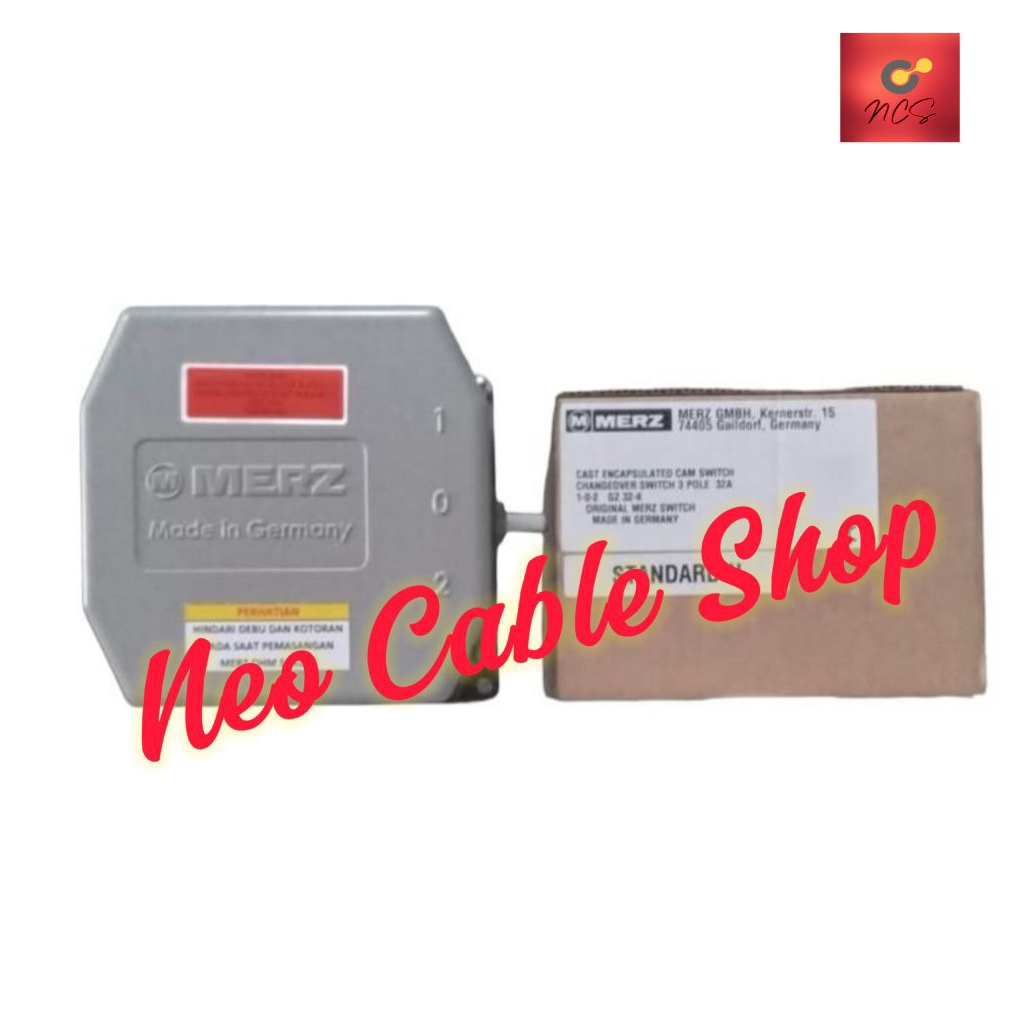 COS/Change Over Switch/Ohm Saklar Merz 3P 3Pole 32A