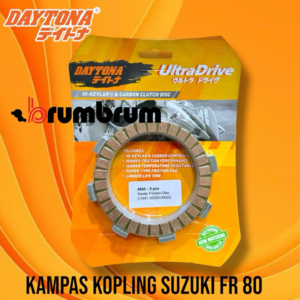 (4865) KAMPAS KOPLING DAYTONA SUZUKI FR 80