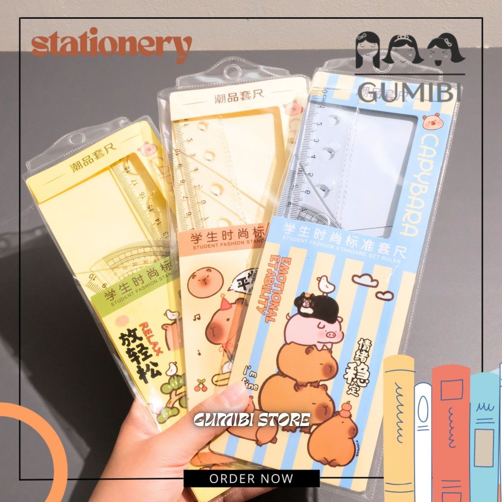 

PENGGARIS CAPYBARA 4 IN 1 PENGGARIS SET BUSUR SIKU LENGKAP PAKET LENGKAP PENGGARIS ANAK SEKOLAH BERMOTIF LUCU IMUT TERMURAH GUMIBI STORE