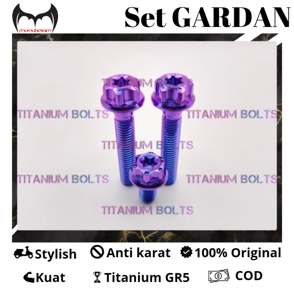 Baut Oli Gardan New Vario Techno ESP 125 150 Titanium Original