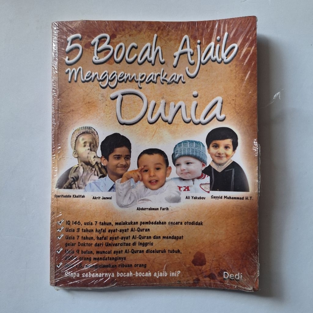 BUKU // 5 BOCAH AJAIB MENGGEMPARKAN DUNIA
