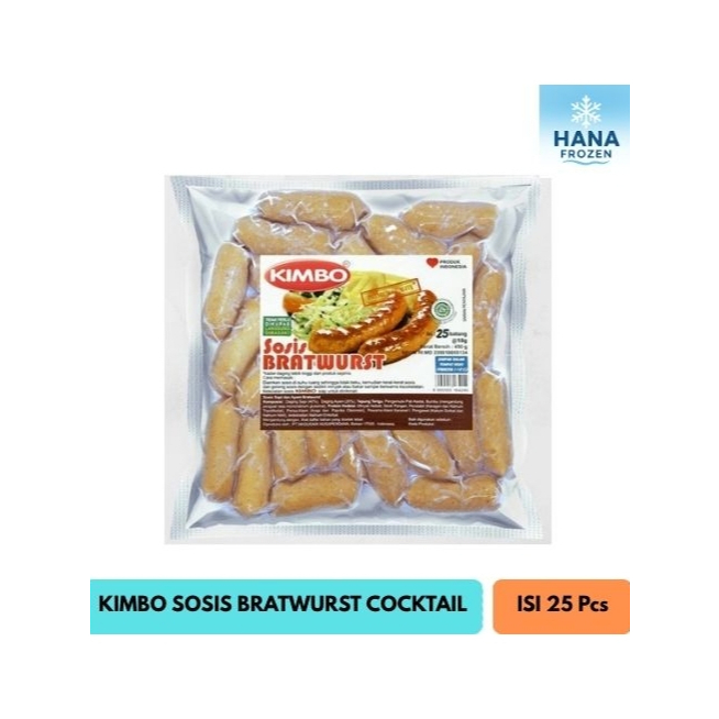 

KIMBO SOSIS BRATWURST COCKTAIL ISI 25 PCS