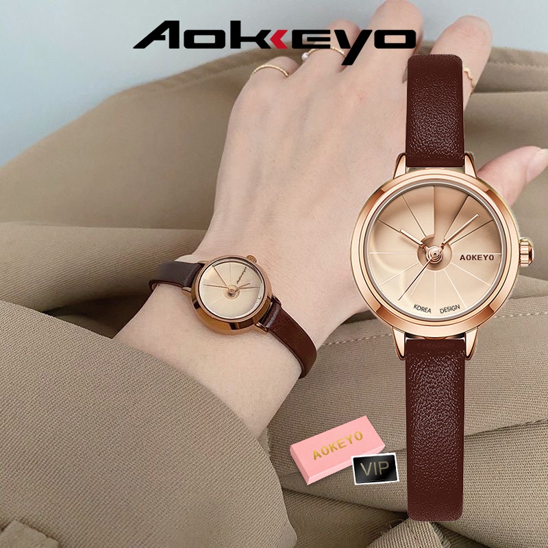 termurah aokeyo w228 jam tangan wanita baru original korea design kecil wanita jam tangan wanita