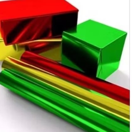 

kertas kado metalik polos merah / warna biru / pink / gold / silver / hijau / unggu