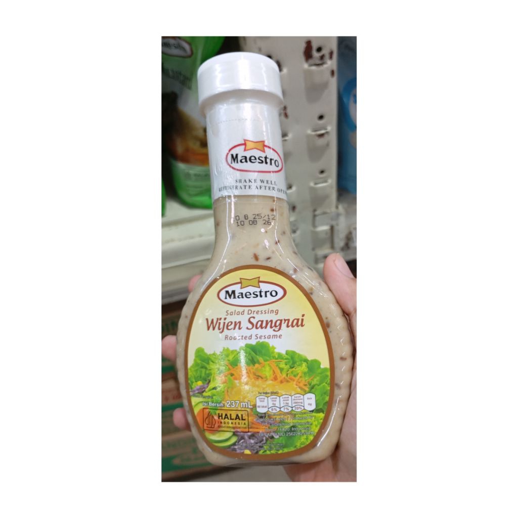 

MAESTRO SALAD DRESSING WIJEN SANGRAI 237ML ISI 3 PCS