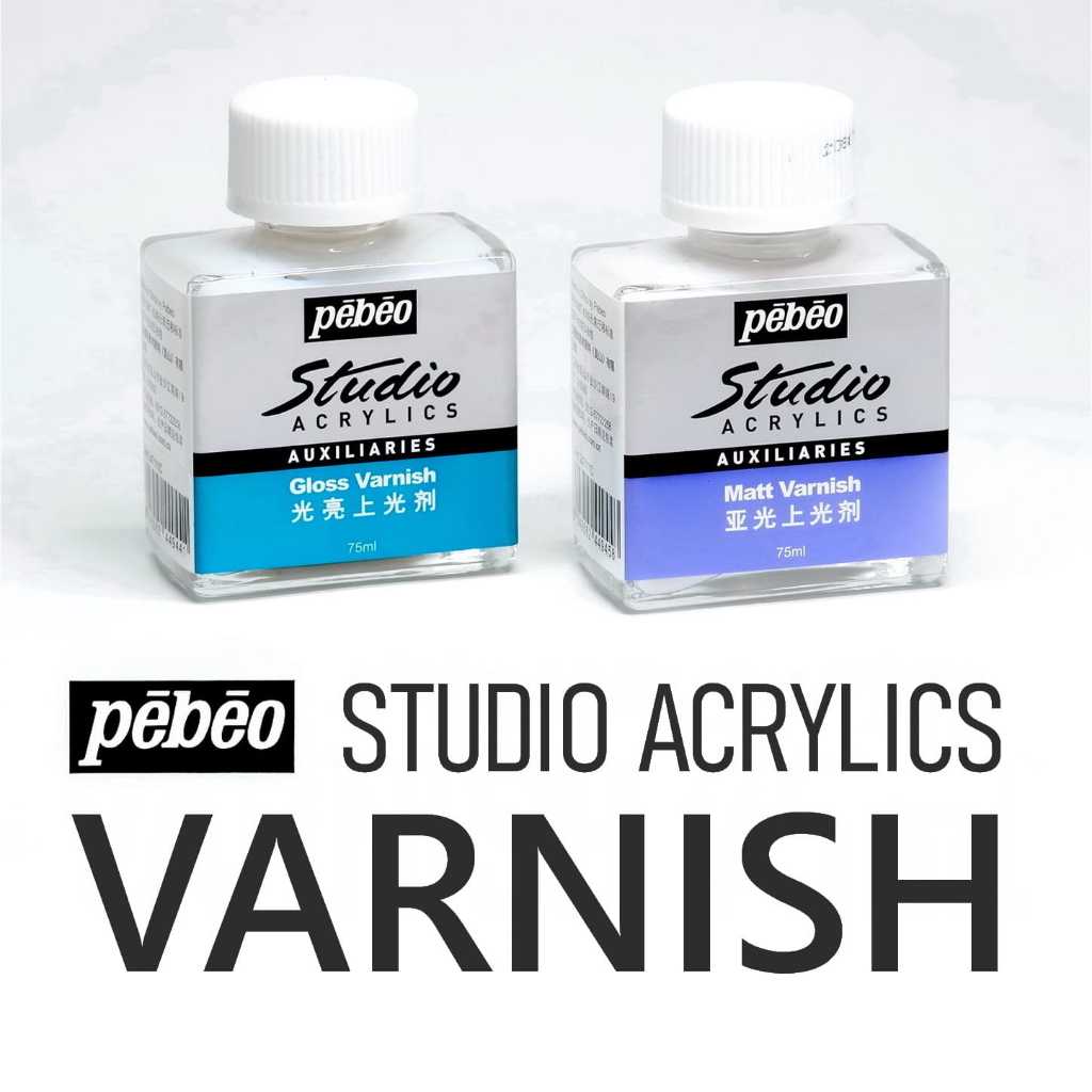 

Gramedia Tunjungan ; Pebeo Studio Acrylics Matt Varnish 75ml